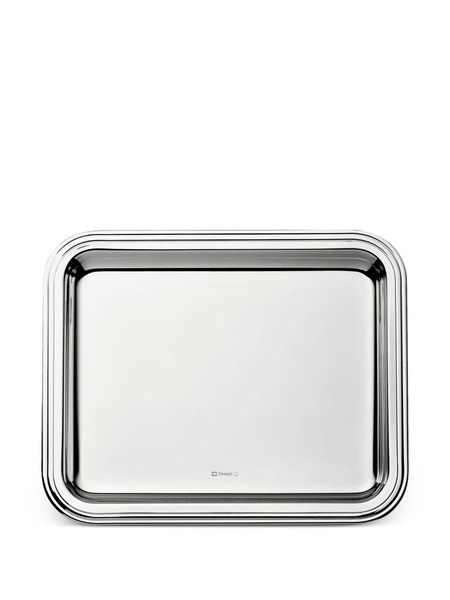  Christofle Albi Tray (20cm X 16cm) - Silver 