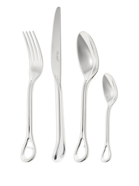  Christofle Carrousel Cutlery Set (48 Pieces) - Silver 