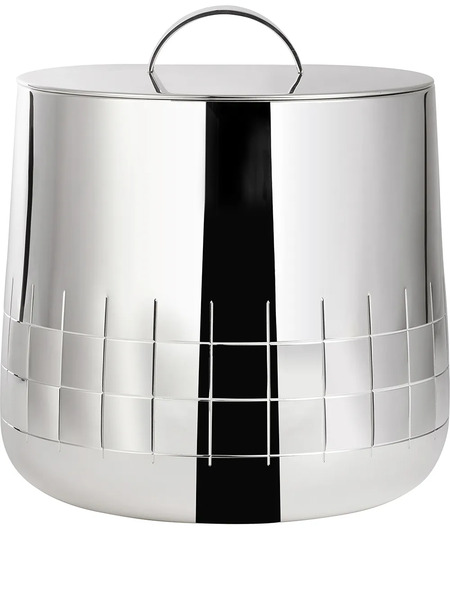  Christofle Graphik Insulated Ice Bucket (18.5cm) - Silver 