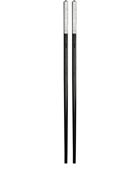  Christofle Jardin D'eden Chopsticks - Silver 