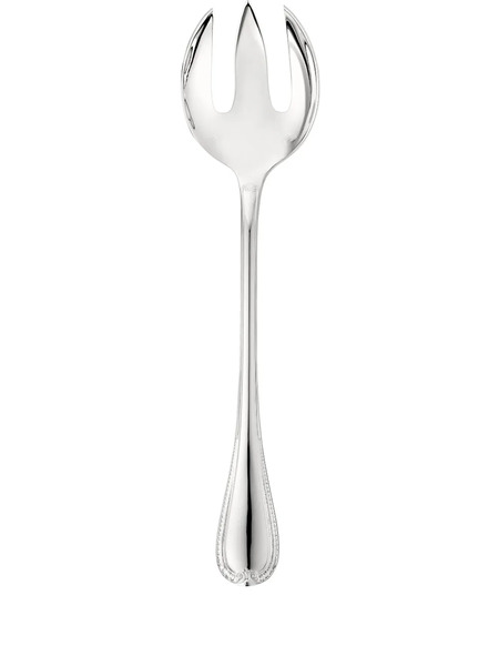  Christofle Malmaison Salad Serving Fork - Silver 