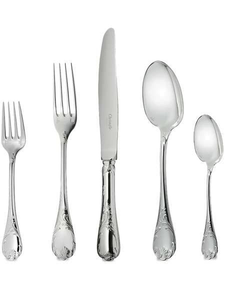  Christofle Marly 24-piece Flatware Set (six-person Setting) - Silver 