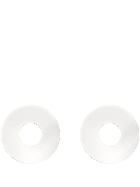  Christofle Oh Coasters (set Of Two) - Silver 