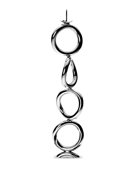  Christofle Vertigo Candle Holders - Silver 