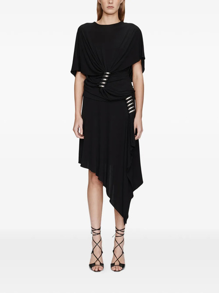  Christopher Esber Coiled Embellished Midi Skirt - Black 