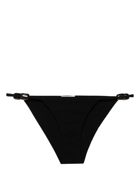  Christopher Esber Crystal Bikini Briefs - Black 