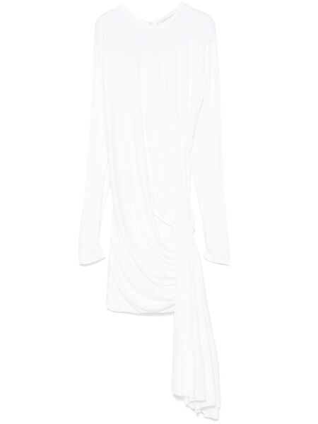  Christopher Esber Draped-detailing Mini Dres - White 