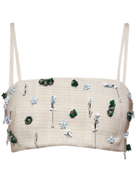  Christopher Esber Embla Beaded Top - Neutrals 