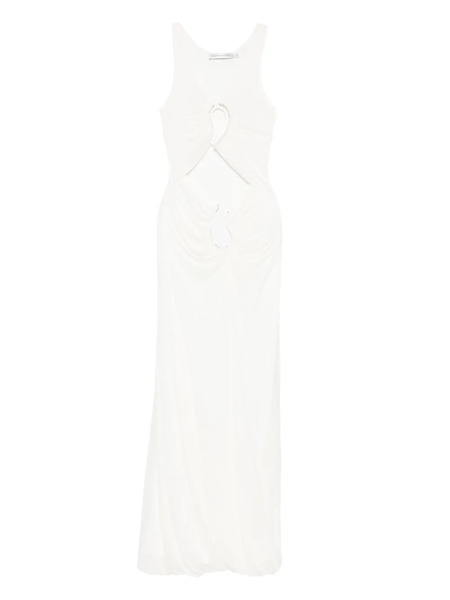  Christopher Esber Paisley-ring Maxi Dress - White 