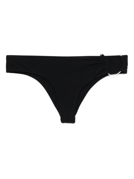  Christopher Esber Ruched Side-crescent Bikini Bottoms - Black 