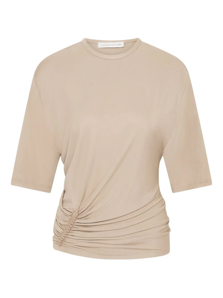  Christopher Esber Shibari Jersey T-shirt - Neutrals 