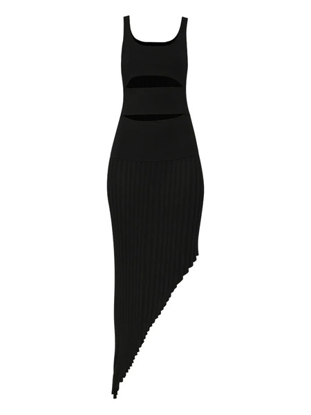  Christopher Esber Slashed Asymmetric Dress - Black 