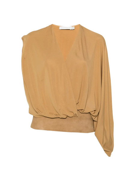  Christopher Esber V-neck Blouse - Brown 