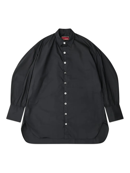  Christopher Nemeth Long-sleeve Curved-hem Shirt - White 