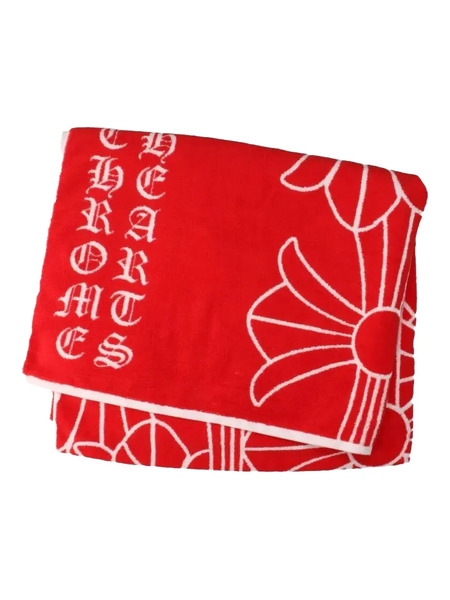  Chrome Hearts Cross Beach Towel - Red 