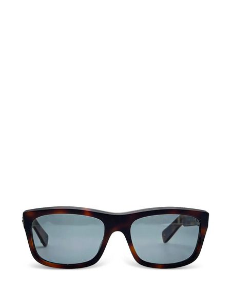  Chrome Hearts Mydixadryll Rectangle Sunglasses - Brown 