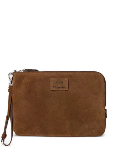  Church's Suede Wallet - Brown 