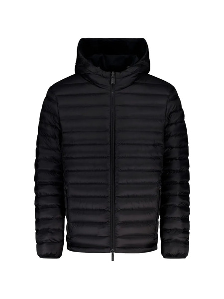  Ciesse Piumini Hooded Quilted Reversible Jacket - Black 