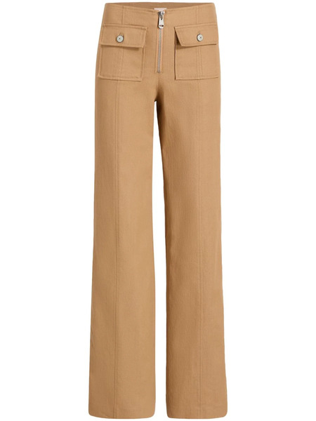  Cinq A Sept Azure Wide-leg Trousers - Neutrals 