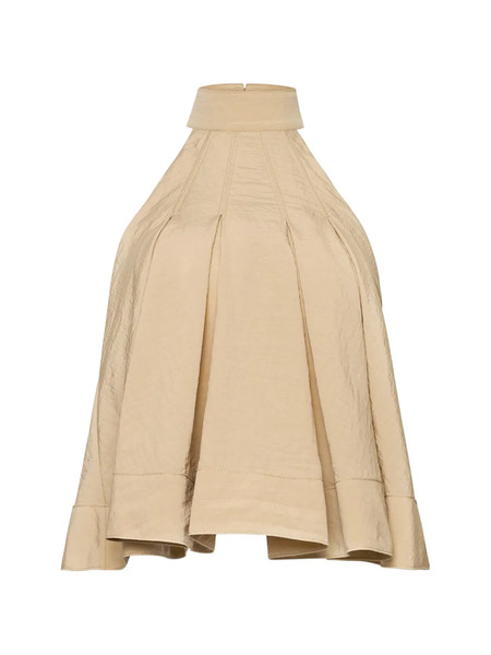  Cinq A Sept Jagger Halterneck Top - Neutrals 