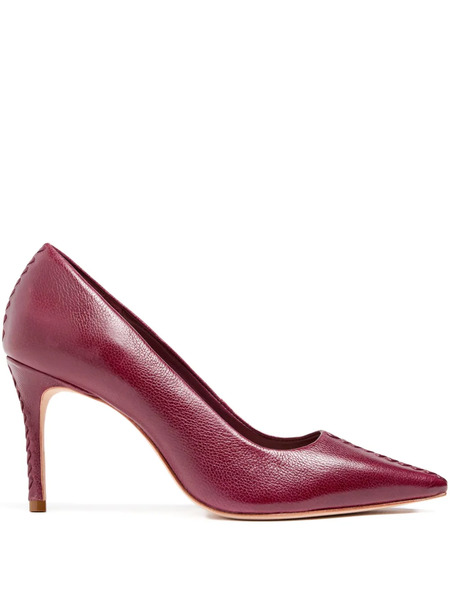  Cinq A Sept 85mm Giselle Pumps - Red 