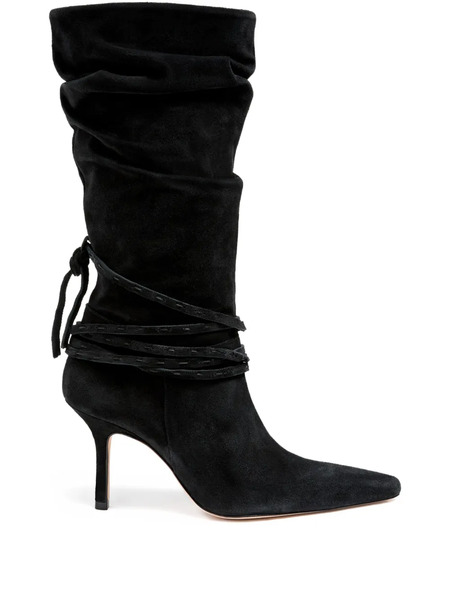  Cinq A Sept 85mm Samina Boots - Black 
