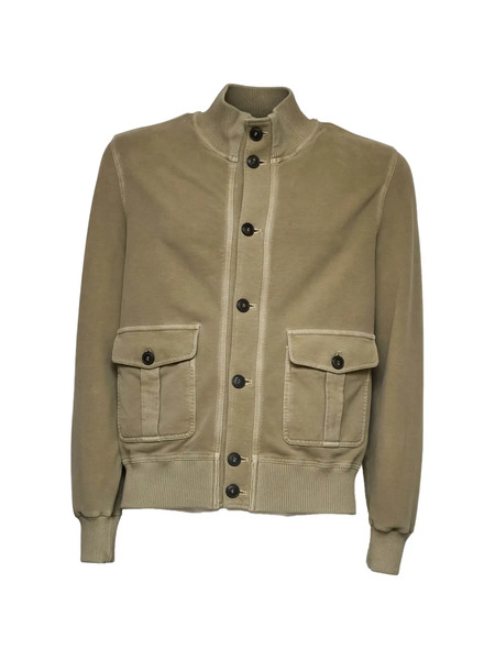  Circolo 1901 Button Flap Pocket Bomber - Green 