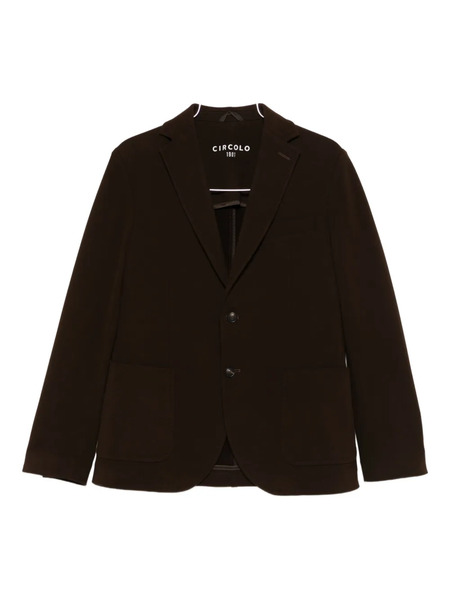  Circolo 1901 Button Patch-pocket Jacket - Brown 