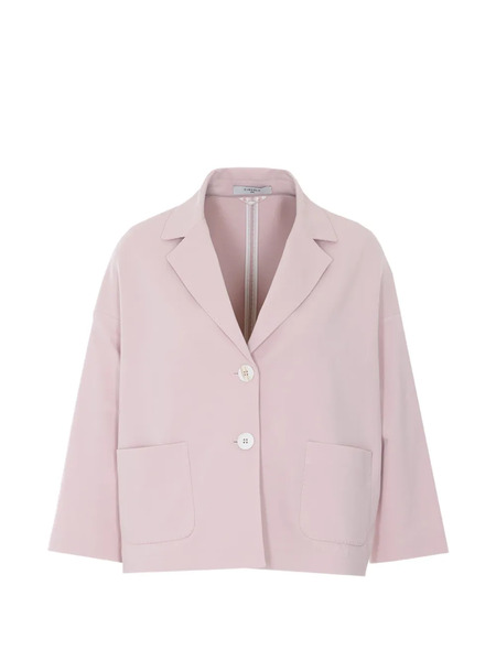  Circolo 1901 Button V-neck Jacket - Pink 