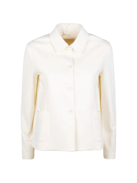  Circolo 1901 Buttoned Jacket - White 