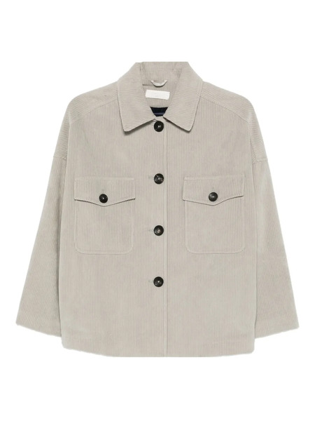 Circolo 1901 Corduroy Jacket - Grey 