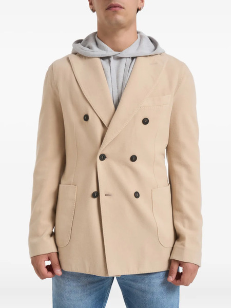  Circolo 1901 Double-breasted Blazer - Neutrals 