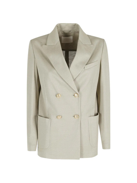  Circolo 1901 Double-breasted Jacket - Neutrals 