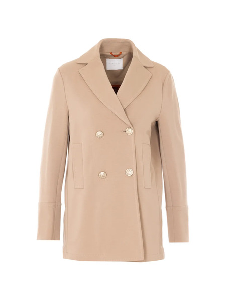  Circolo 1901 Double-breasted V-neck Jacket - Neutrals 