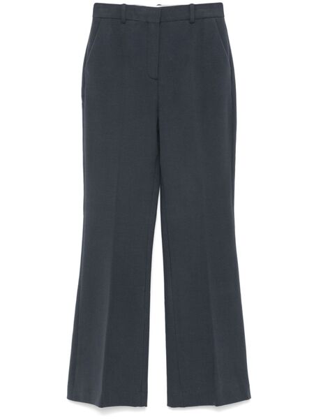  Circolo 1901 Fleece Flared Trousers - Blue 