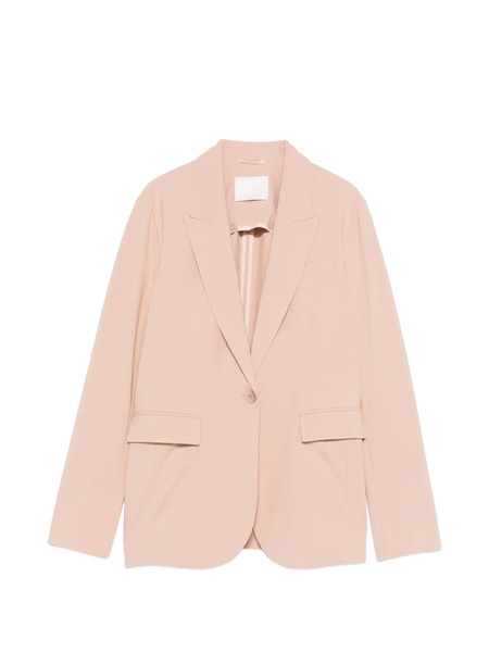  Circolo 1901 Pocket Single-button Blazer - Pink 