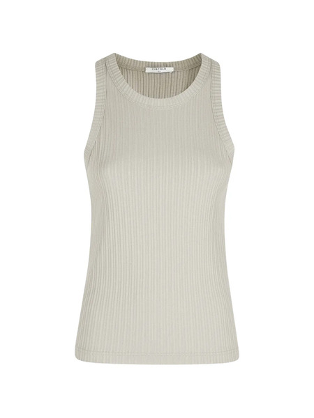  Circolo 1901 Ribbed Top - Neutrals 