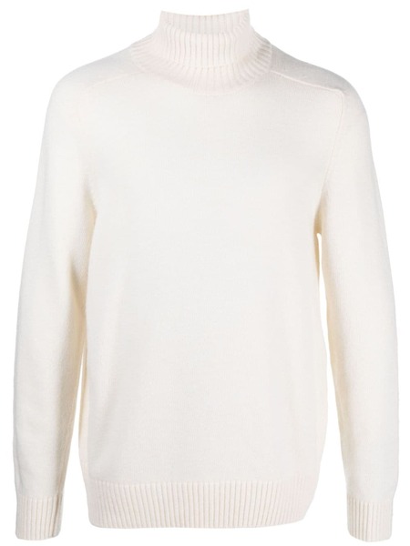  Circolo 1901 Roll-neck Fine-knit Jumper - Neutrals 