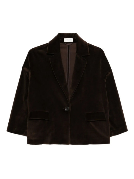  Circolo 1901 Single-breasted Blazer - Brown 