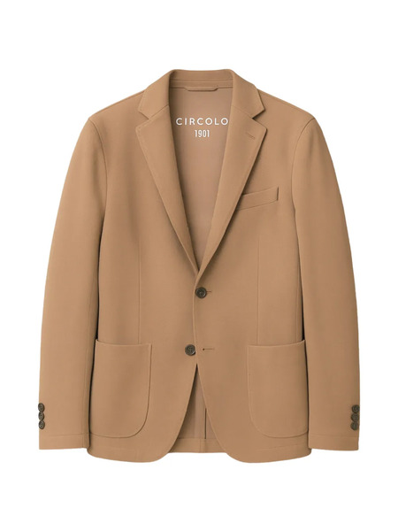  Circolo 1901 Single-breasted Blazer - Brown 