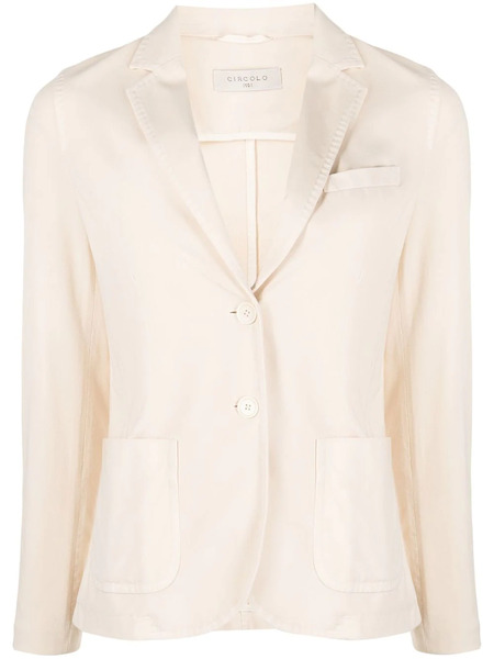  Circolo 1901 Single-breasted Blazer - Neutrals 