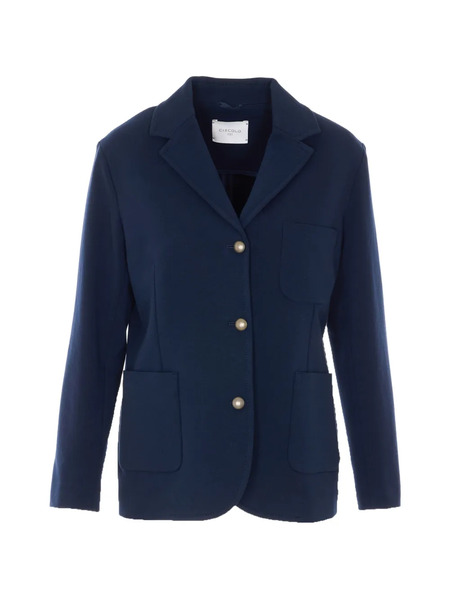  Circolo 1901 Single-breasted Button Jacket - Blue 