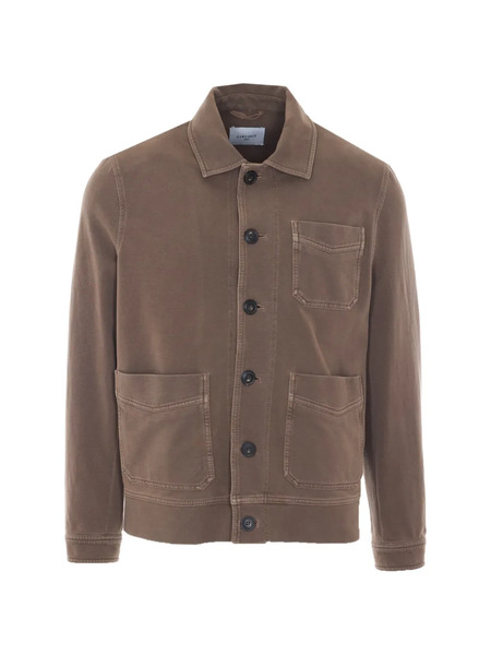 Circolo 1901 Work Button-front Jacket - Brown 