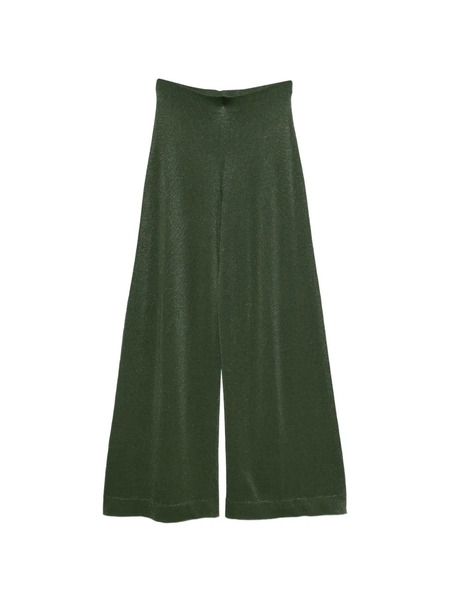  Circus Hotel Elasticated-waistband Trousers - Green 