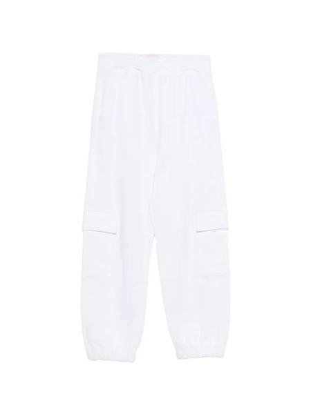  Circus Hotel Flap-pockets Track Pants - White 