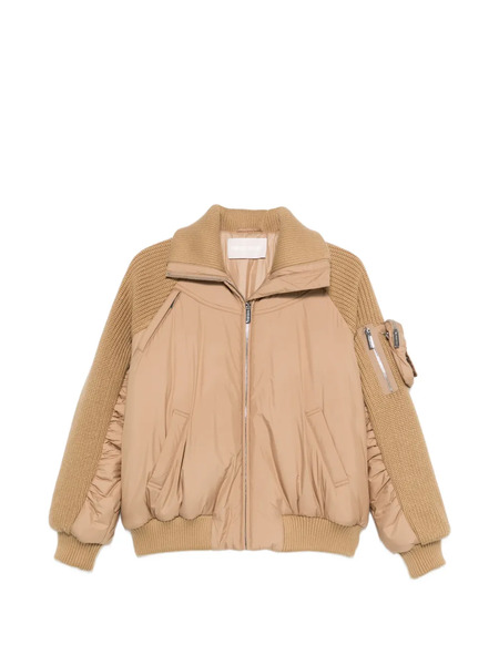 Circus Hotel Logo-patch Padded Jacket - Neutrals 