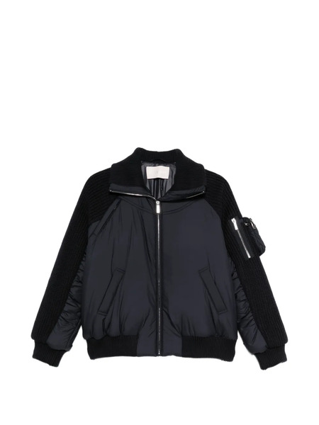  Circus Hotel Patch-pocket Padded Jacket - Blue 