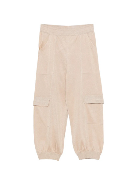 Circus Hotel Patch Pocket Trousers - Neutrals 