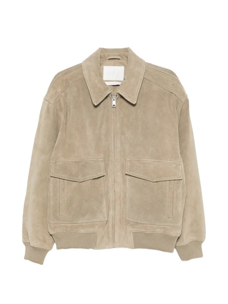  Citizens Of Humanity Vivienne Collared Patch-pocket Jacket - Green 