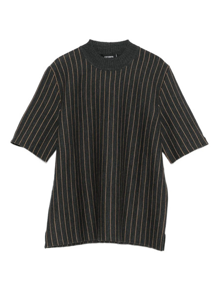  Cividini Striped Jumper - Grey 